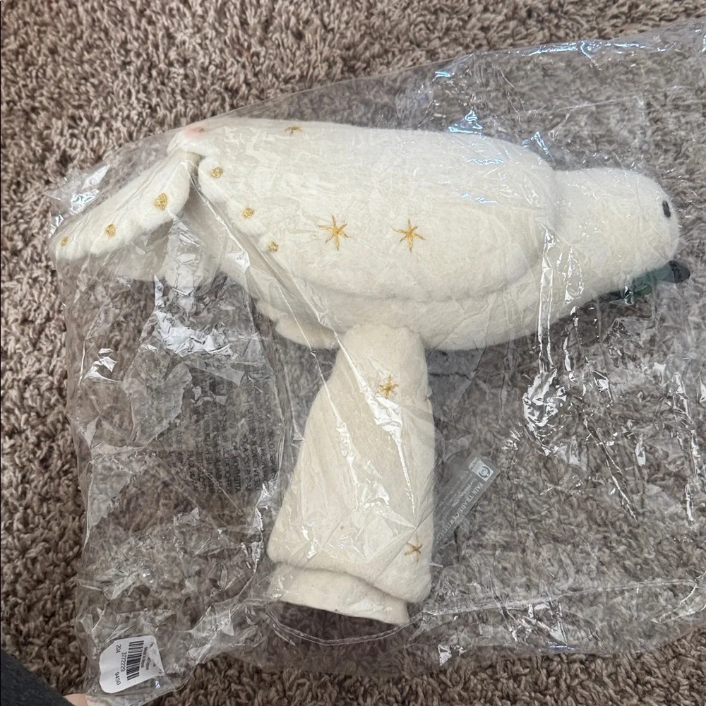 Pottery Barn Felt Dove Tree Topper